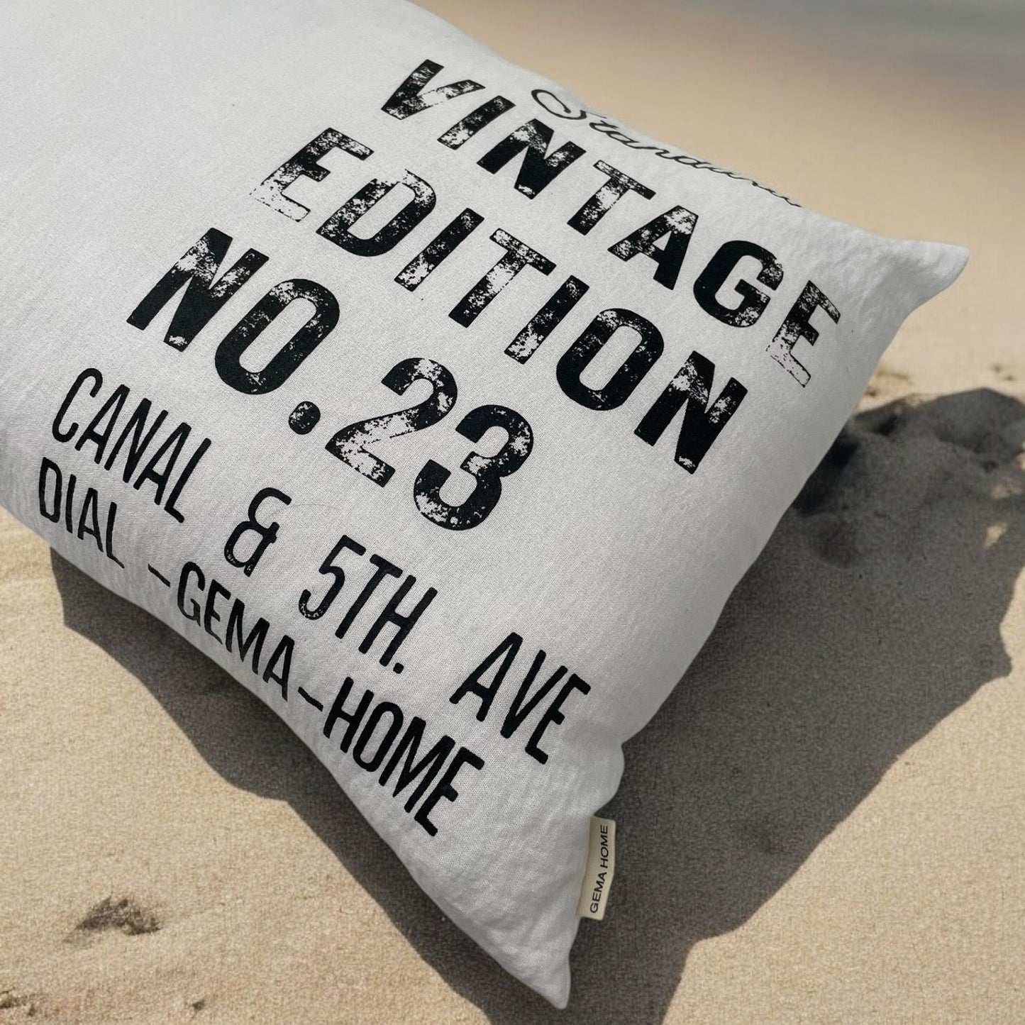 Housse de coussin coton · VINTAGE