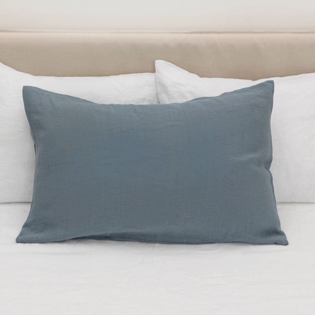 Set fundas de almohadas de Lino lavado premium✨