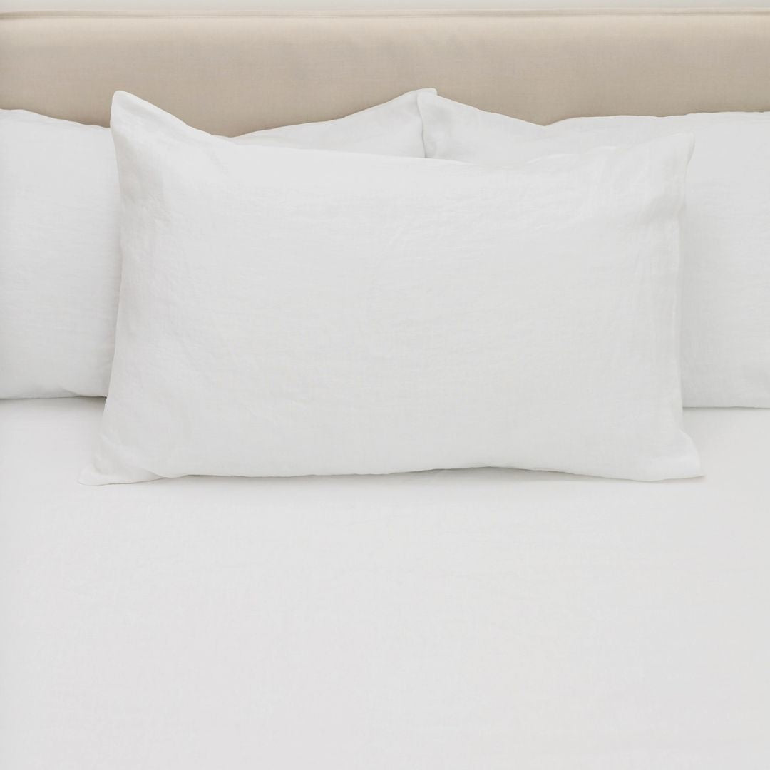 Set fundas de almohadas de Lino lavado premium✨