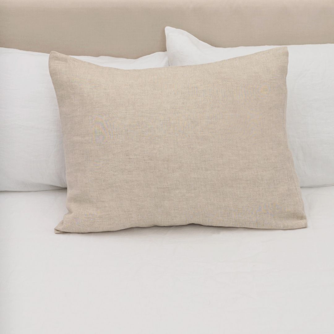 Set fundas de almohadas de Lino lavado premium✨