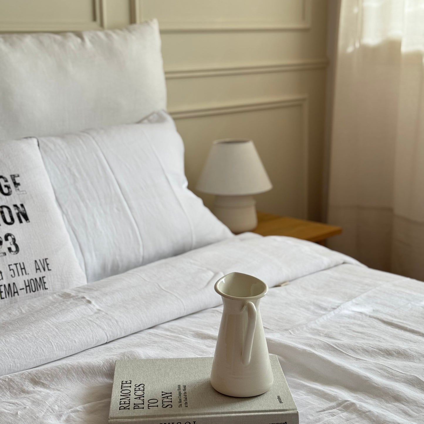 Premium Washed Linen Bedding Set ✨ (1 DC+2 Pillowcases)