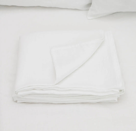 Linen flat sheet