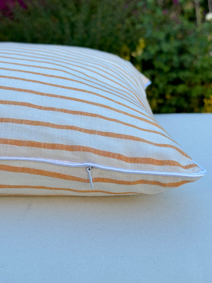 Funda de Cojín CAPRI 50x50 con ribete blanco