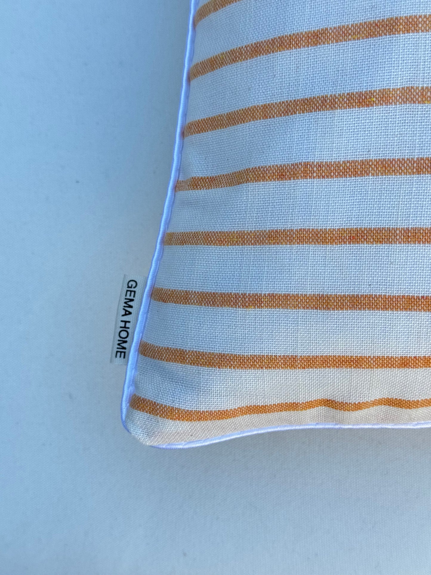 Funda de Cojín CAPRI 50x50 con ribete blanco