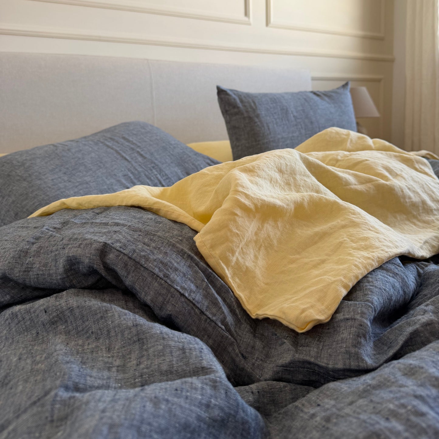 Juego de Cama de Lino Chambray