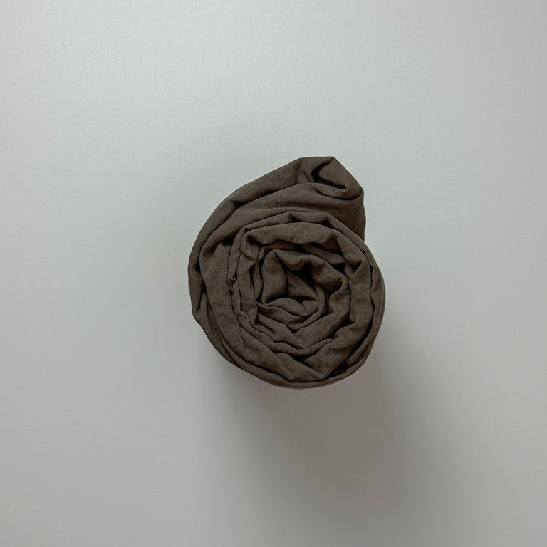 Juego de cama de lino · Oliva Oscuro